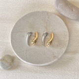 Teardrop treasure earrings