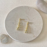 Opus small gold earrings