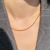 Whisper Gold Necklace