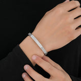 Reverie silver bangle