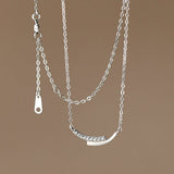 Eternal Bliss Silver Necklace