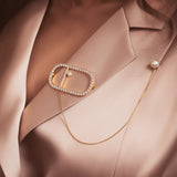 Symphony signature brooch